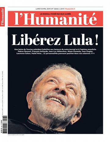 L’Humanite du Lundi 8 Avril 2019