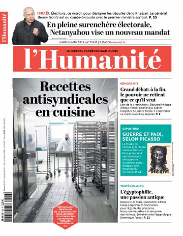 L’Humanite du Mardi 9 Avril 2019