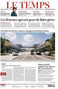 Le Temps - Mardi 9 Avril 2019