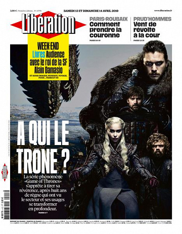 Libération du Samedi 13 et Dimanche 14 Avril 2019