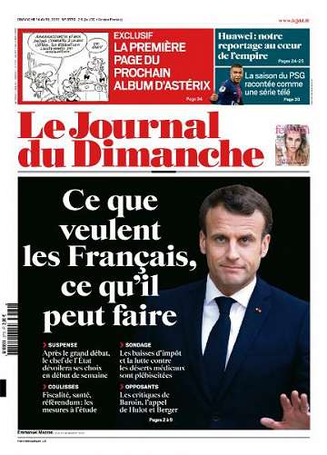 Le Journal du Dimanche - 14 Avril 2019