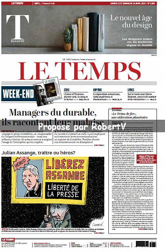 Le Temps - Samedi 13 et Dimanche 14 Avril 2019 (+édition du 12)