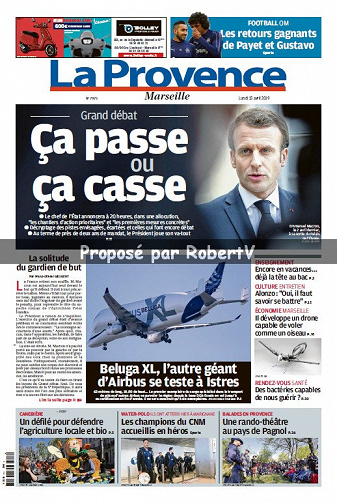 La Provence Marseille - Lundi 15 Avril 2019