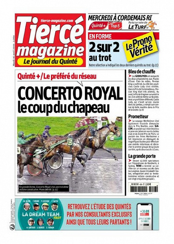 Tiercé Magazine - Mardi 16 Avril 2019