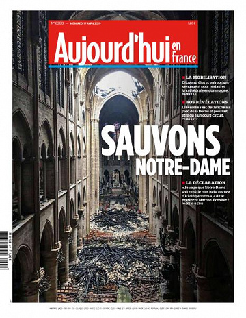 Aujourd’hui en France du Mercredi 17 Avril 2019