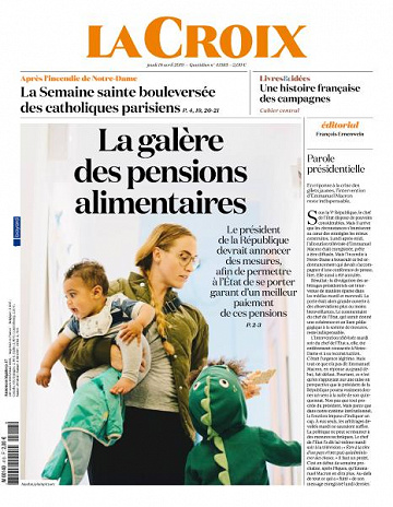 La Croix du Jeudi 18 Avril 2019