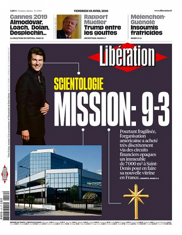 Libération du Vendredi 19 Avril 2019