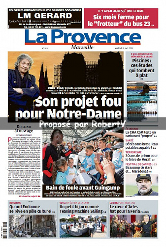 La Provence Marseille - Vendredi 19 Avril 2019