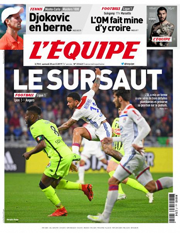 L’equipe du Samedi 20 Avril 2019