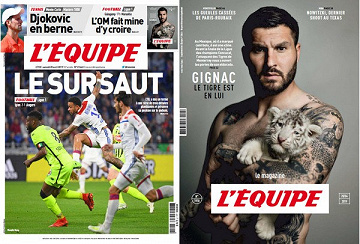 Pack L’Équipe - Samedi 20 Avril 2019 (Supplément L’Équipe Magazine N°1918 du 20/04/19 inclus)