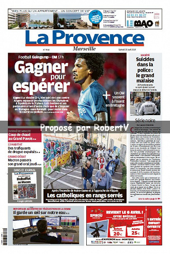 La Provence Marseille - Samedi 20 Avril 2019