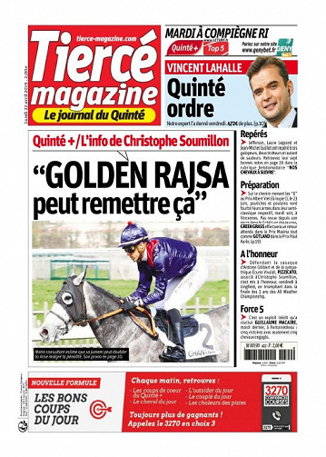 Tiercé Magazine - Lundi 22 Avril 2019