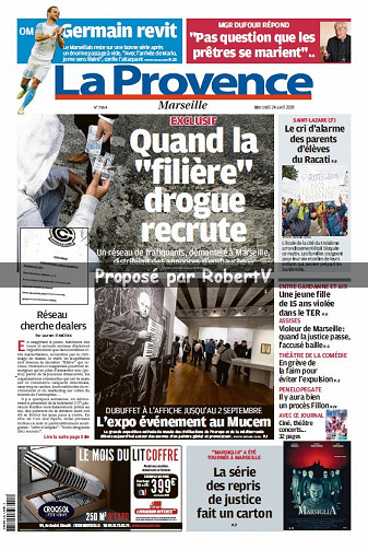 La Provence Marseille - Mercredi 24 Avril 2019