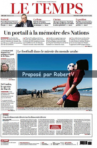 Le Temps - Mercredi 24 Avril 2019