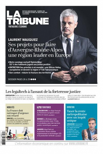 La Tribune - 26 Avril 2019