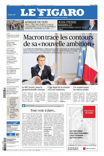 Le Figaro du Vendredi 26 Avril 2019