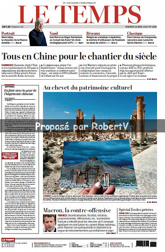 Le Temps - Vendredi 26 Avril 2019