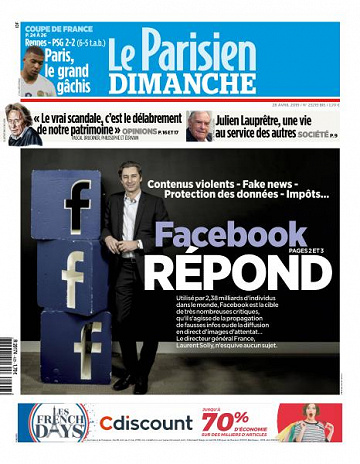 Le Parisien du Dimanche 28 Avril 2019