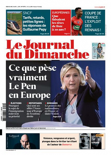 Le Journal du Dimanche - 28 Avril 2019