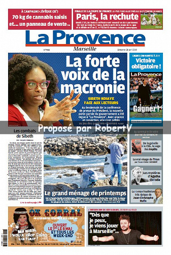 La Provence Marseille - Dimanche 28 Avril 2019