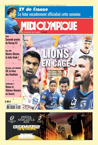 Midi Olympique Rouge - 29 Avril 2019