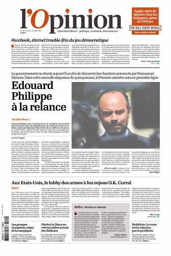 L’Opinion du Lundi 29 Avril 2019