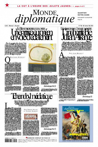 Le Monde Diplomatique - Mai 2019