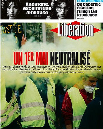 Liberation du Jeudi 2 Mai 2019