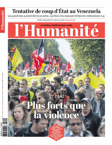 L’Humanite du Jeudi 2 Mai 2019