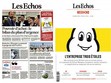 Pack Les Échos + Les Échos Week-End - Vendredi 3 Mai 2019
