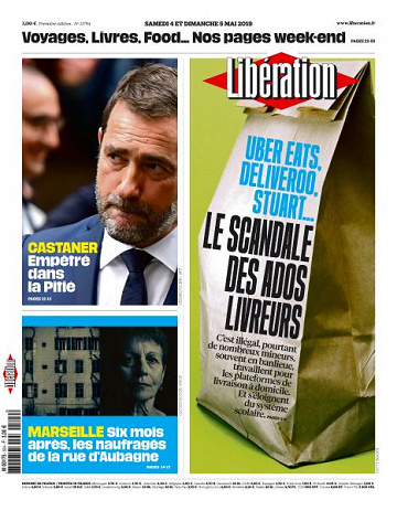 Libération du Samedi 4 et Dimanche 5 Mai 2019