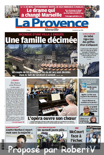 La Provence Marseille - Dimanche 5 Mai 2019