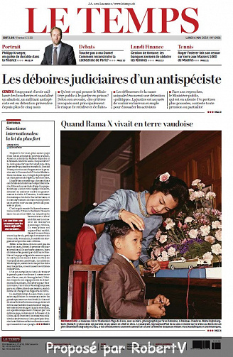 Le Temps - Lundi 6 Mai 2019