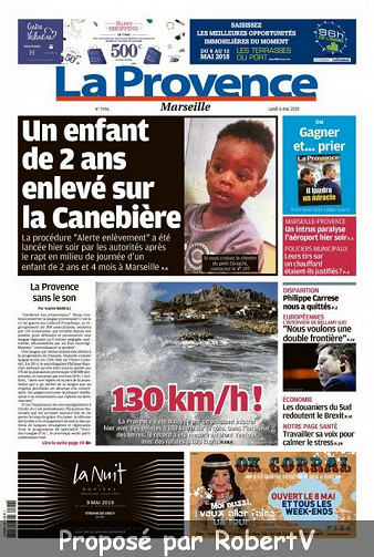 La Provence Marseille - Lundi 6 Mai 2019