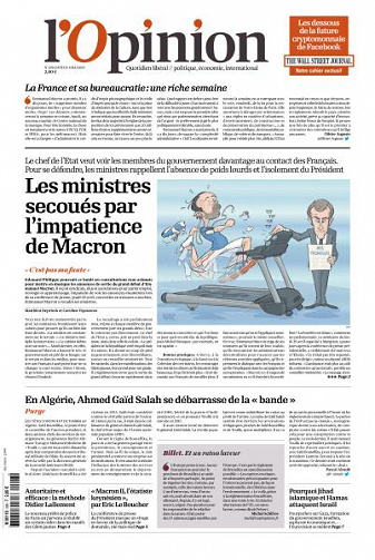 L’Opinion du Lundi 6 Mai 2019