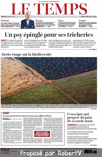 Le Temps - Mardi 7 Mai 2019