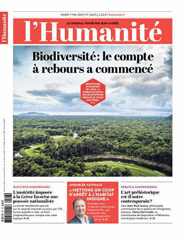 L’Humanite du Mardi 7 Mai 2019