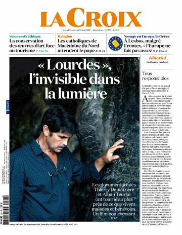 La Croix du Mardi 7 Mai 2019