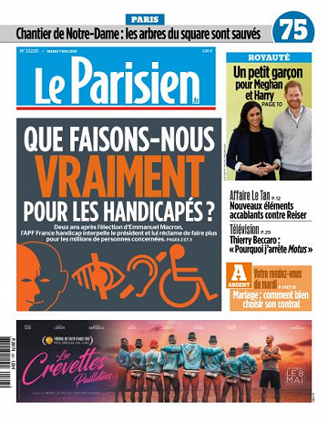 Le Parisien du Mardi 7 Mai 2019