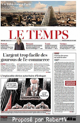 Le Temps - Mercredi 8 Mai 2019