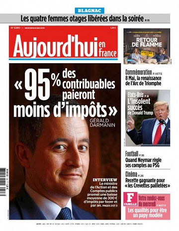Aujourd’hui en France du Mercredi 8 Mai 2019