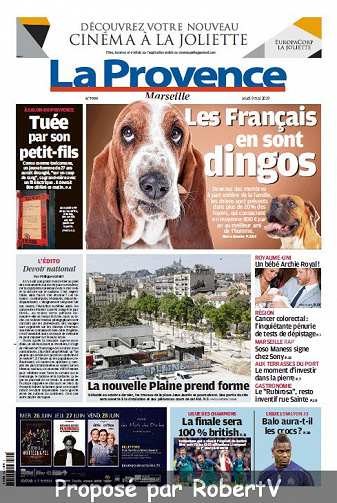 La Provence Marseille - Jeudi 9 Mai 2019