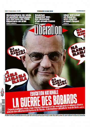 Libération du Vendredi 10 Mai 2019