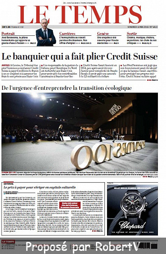 Le Temps - Vendredi 10 Mai 2019
