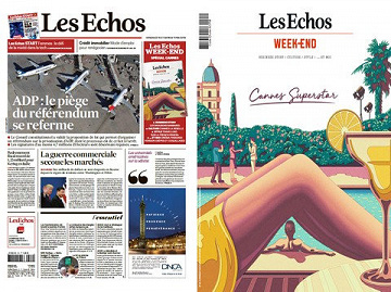 Pack Les Échos + Les Échos Week-End - Vendredi 10 Mai 2019