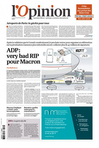 L’Opinion du Vendredi 10 et Samedi 11 Mai 2019