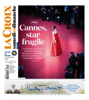 La Croix du Samedi 11 et Dimanche 12 Mai 2019