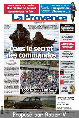 La Provence Marseille - Dimanche 12 Mai 2019
