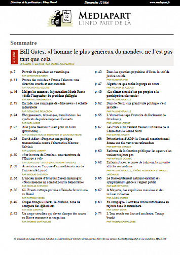 Mediapart Du Dimanche 12 Mai 2019