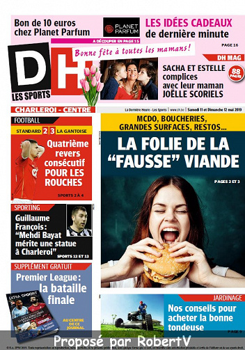 La Dernière Heure - Samedi 11 et Dimanche 12 Mai 2019